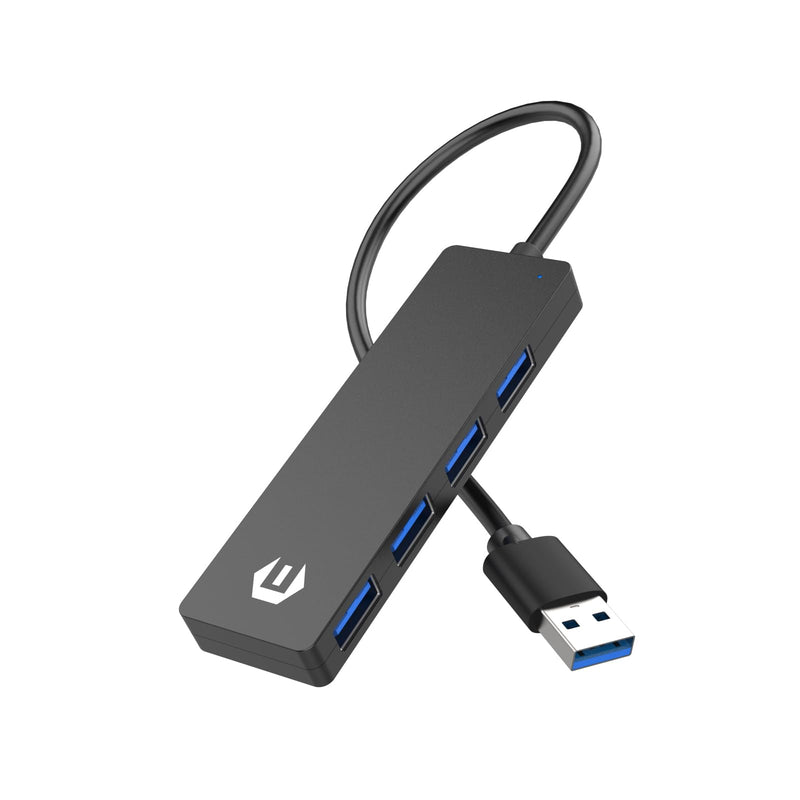 USB C Hub, TOTU 4-Port USB C Hub Extra Light Data Hub USB Adapter, USB C Hub 5Gbps Compatible with, USB Flash Docking Station