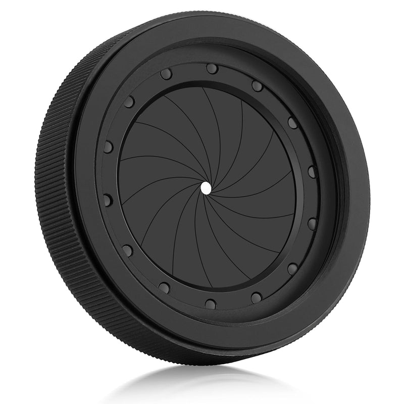 Adjustable Iris Aperture Diaphragm M30 to M37 Iris Aperture Diaphragm Adapter Optical Diaphragm 1.5-26mm Lens Module Adapter Ring Optics PVS-14 PVS 14 Optics (M30/M37*1) M30-M37