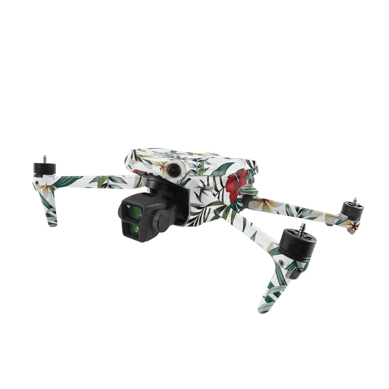 MightySkins Skin Compatible with DJI Air 3 - Tropical Hibiscus | Protective, Durable, and Unique Vinyl Decal wrap Cover | Easy to Apply