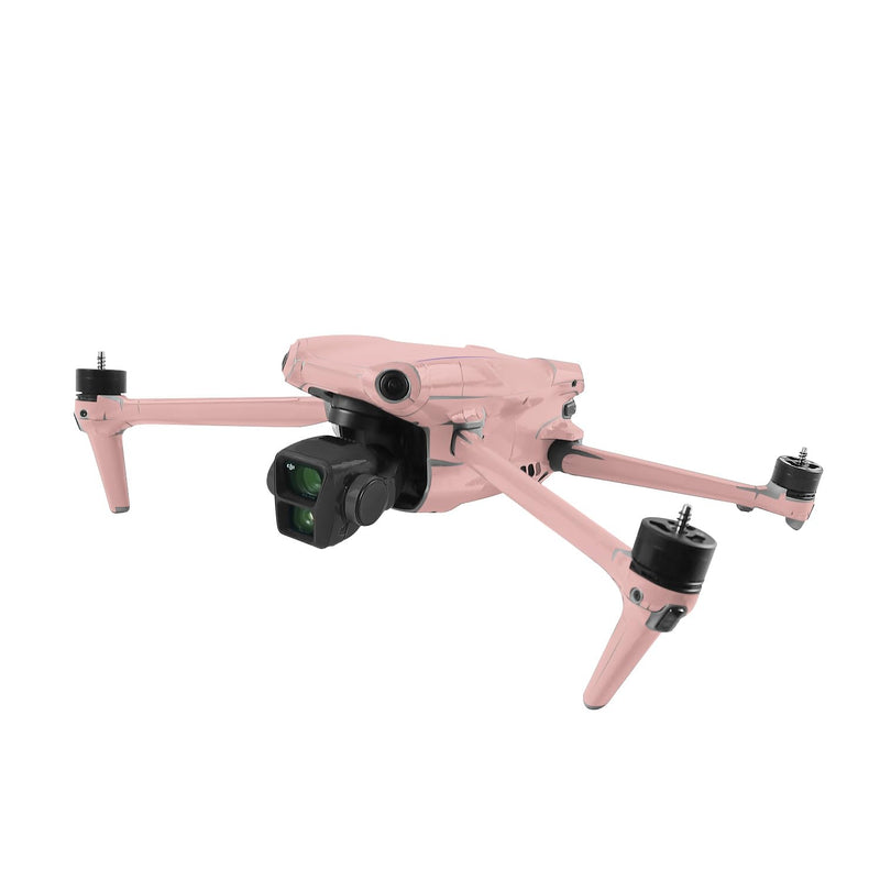 MightySkins Skin Compatible with DJI Air 3 - Solid Blush | Protective, Durable, and Unique Vinyl Decal wrap Cover | Easy to Apply, Remove, and Change Styles