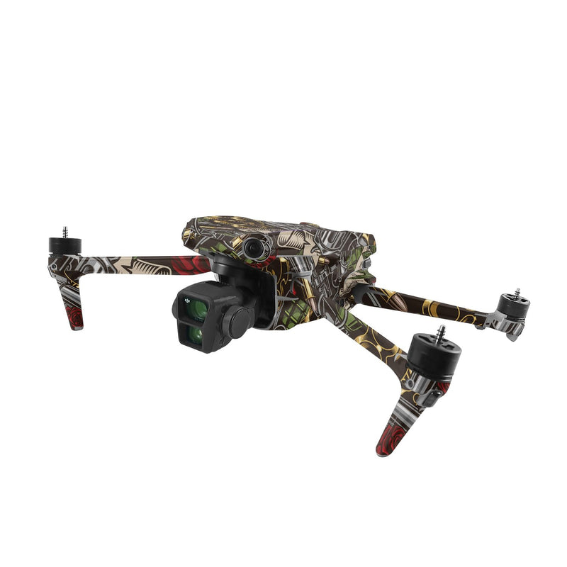 MightySkins Skin Compatible with DJI Air 3 - Gangster Life | Protective, Durable, and Unique Vinyl Decal wrap Cover | Easy to Apply, Remove, and Change Styles