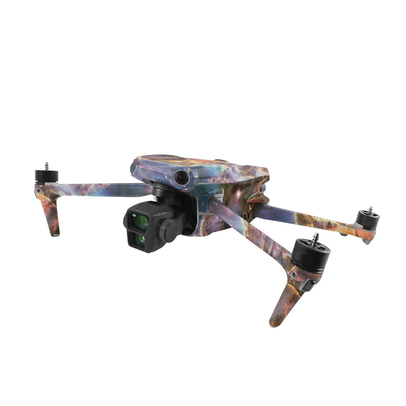 MightySkins Skin Compatible with DJI Air 3 - Golden Nebula | Protective, Durable, and Unique Vinyl Decal wrap Cover | Easy to Apply, Remove, and Change Styles