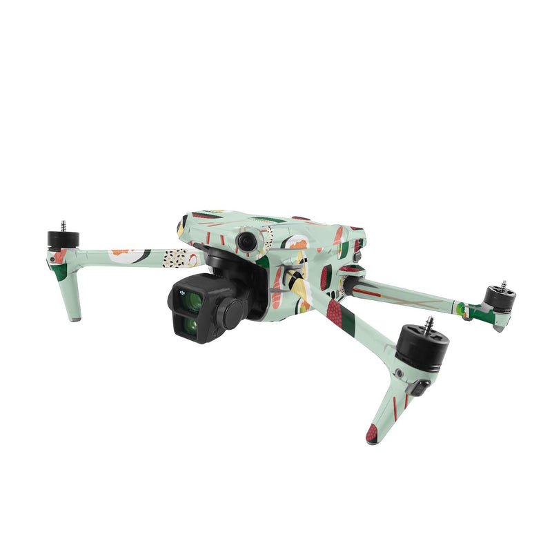 MightySkins Skin Compatible with DJI Air 3 - Sushi | Protective, Durable, and Unique Vinyl Decal wrap Cover | Easy to Apply, Remove, and Change Styles
