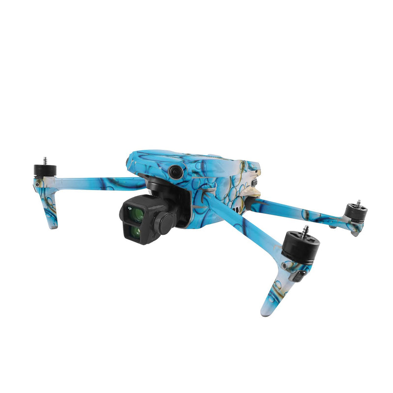 MightySkins Skin Compatible with DJI Air 3 - Sunrise Bubbles | Protective, Durable, and Unique Vinyl Decal wrap Cover | Easy to Apply, Remove, and Change Styles