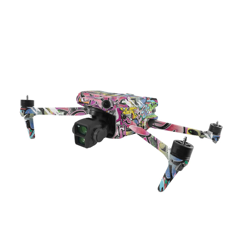 MightySkins Skin Compatible with DJI Air 3 - Puppy Fall | Protective, Durable, and Unique Vinyl Decal wrap Cover | Easy to Apply, Remove, and Change Styles