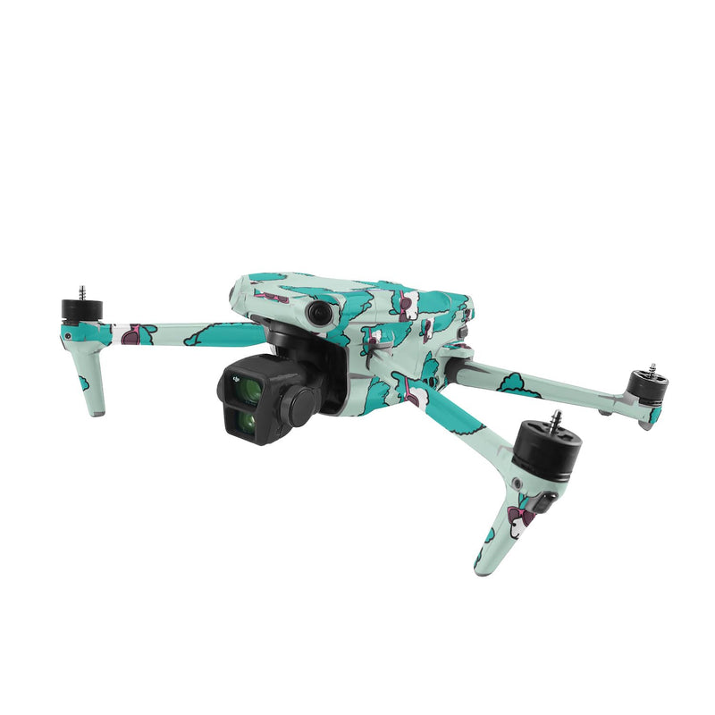 MightySkins Skin Compatible with DJI Air 3 - Awesome Alpacas | Protective, Durable, and Unique Vinyl Decal wrap Cover | Easy to Apply, Remove, and Change Styles