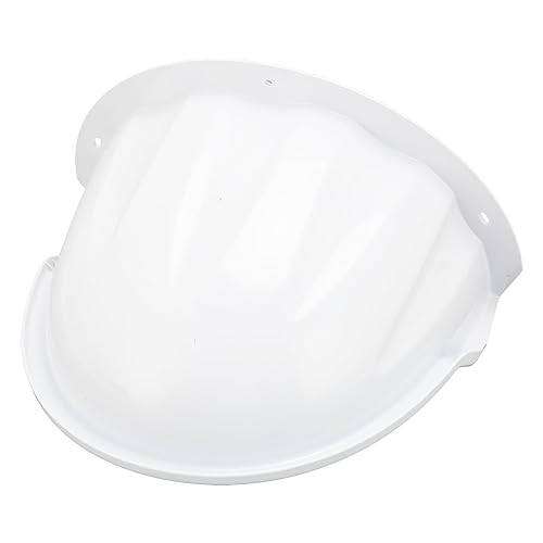 Universal Sun Rain Shade Camera Cover for Dome Outdoor Camera, Unnoticeable Design, 11 x 8.3 x 6.3in (White) White