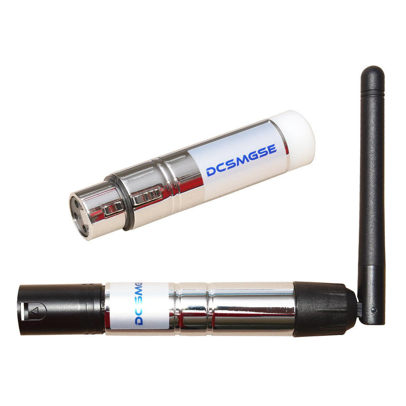 DMX Wireless, 2PCS DMX512 DMX Dfi DJ 2.4G Wireless 1 Receiver & 1 Transmitter Stage Lighting Control