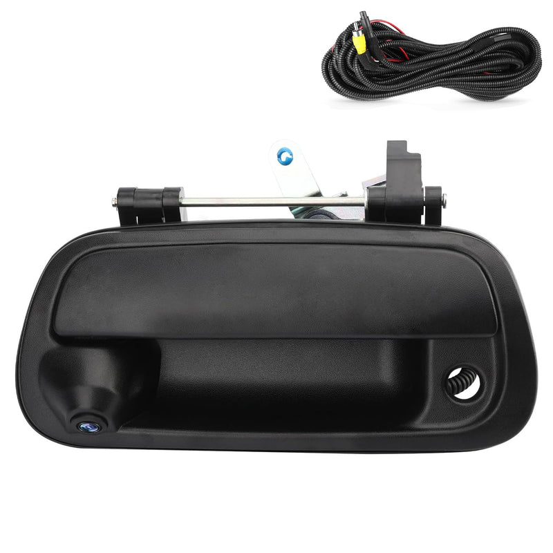 Backup Camera Tailgate Handle Compatible with Toyota Tundra 2000-2006 SR5 Base Limited, Reverse Back Up Camera Replace 819952028013, Rear View Camera 170° Wide-Angle
