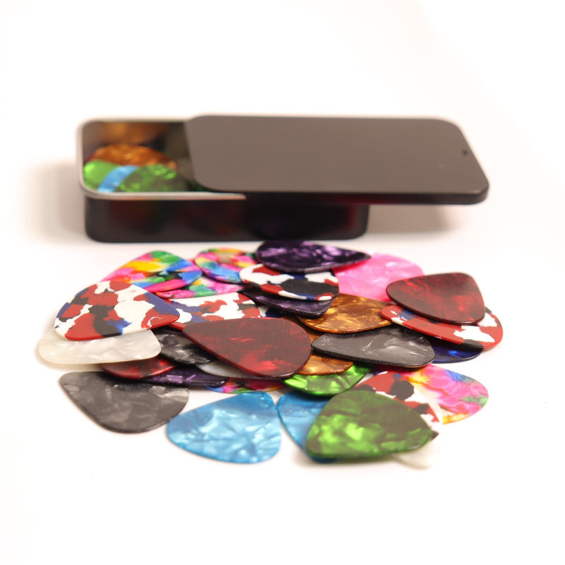 [AUSTRALIA] - 3 Thickness Guitar Picks,48 Pcs Fishkonw Guitar Picks for Acoustic Guitar,Thin,Medium,Heavy Guitar Pic for Bass Guitar 3 Thickness 