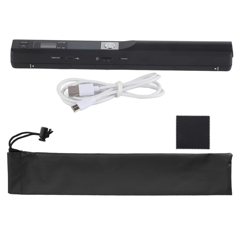 Portable Scanner,Handheld Mini Small Pen Type Scanner Scanning Wand Colour Photo A4 Document Scanning Equipment