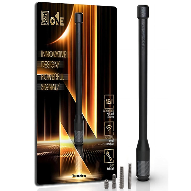 [AUSTRALIA] - KEYO1E Carbon Fiber Antenna Compatible with Tundra 1999-2026/7.9 Inches Flexible Rubber Truck Car Antenna Replacement/Designed for Enhance FM/AM Reception 1999-2026 Tundra 