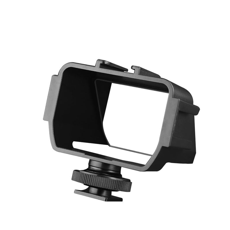 Plastic Camera Selfie Vlog Flip Up Mirror Screen 3 Cold Shoe Mounts Compatible with Sony A6500/6300 Compatible with Fuji XT2/3/20/30