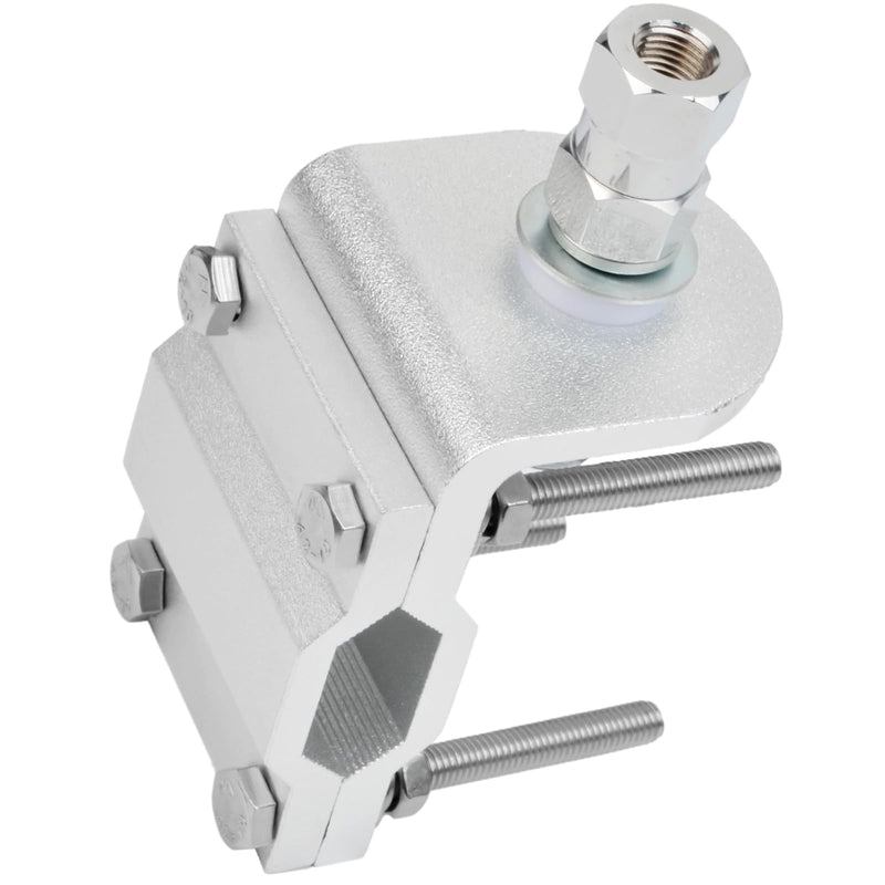 [AUSTRALIA] - HYS Heavy Duty Groove CB Radio Antenna Mount W/ SO239 Stud, Double Aluminum Single Groove Roll Bar/Mirror Mounting Bracket 