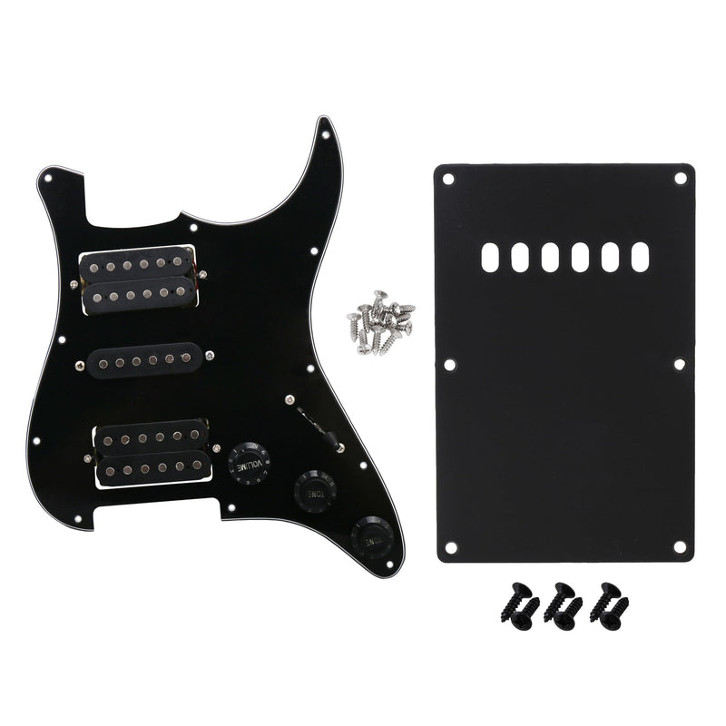 [AUSTRALIA] - Electric Guitar Pickguard Sets HSH 3 Ply SSS Single Coil and Tremolo Spring Trem Cover Back Plate 