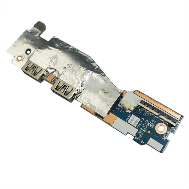 JINTAI USB Small Board No Cable for IdeaPad 5-15ITL05 5-15IIL05 82FG 81YK | USB IO Board Without Cable for 515ITL05 82FG 515IIL05 81YK PN5C50S25036 NSC681