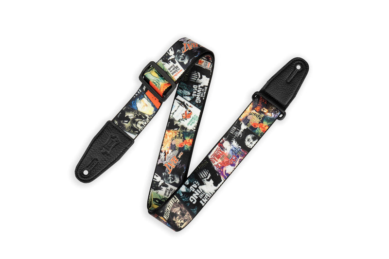 Levy's Leathers 2" Halloween Series Polyester Guitar Strap with Tri-Glide Adjustment; Horror Classics (MP2H-001)