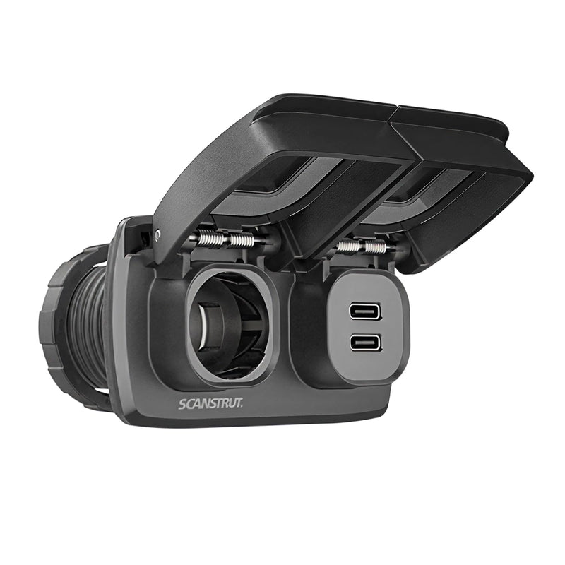 Scanstrut SC-Multi-F1 Flip Pro Multi - Dual USB-C with 12V Power Socket