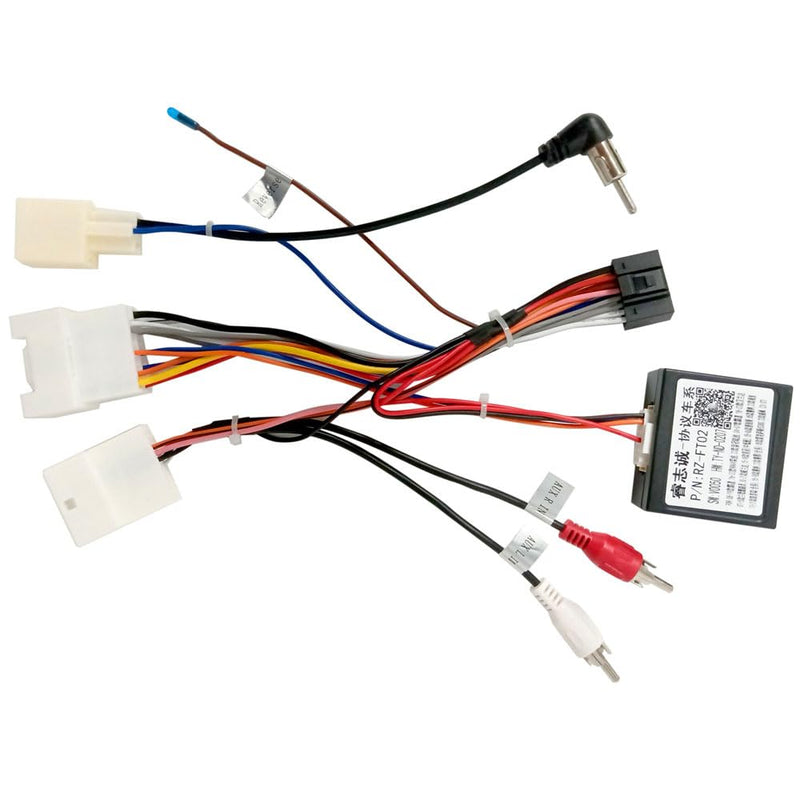Car Head Unit Wire Hareness for Toyọta Caṃry Corọlla RAV4̣ 4Ruṇner Tacọma, Fit Toyọta Car Stereo Radio Power Cable USB CANBUS Decoder Adapter Support J-B-L Amplifier SWC