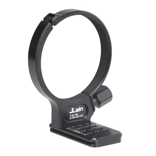 FocusFoto Metal Lens Collar Tripod Mount Ring 1/4" 3/8" for TAMRON 35-150mm F/2-2.8 Di III VXD A058 (E-mount), for Sigma 100-400mm f/5-6.3 DG OS HSM Contemporary Lens (For Canon EF, For Nikon F Mount)