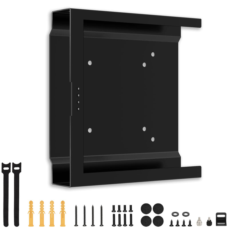 Mount for HP Mini PC Wall VESA and Under Desk Mount for HP EliteDesk 800 805 705, HP Pro Mini 400 260, HP ProDesk 600 400 405 Desktop Mini PC Wall Mount Bracket for HP
