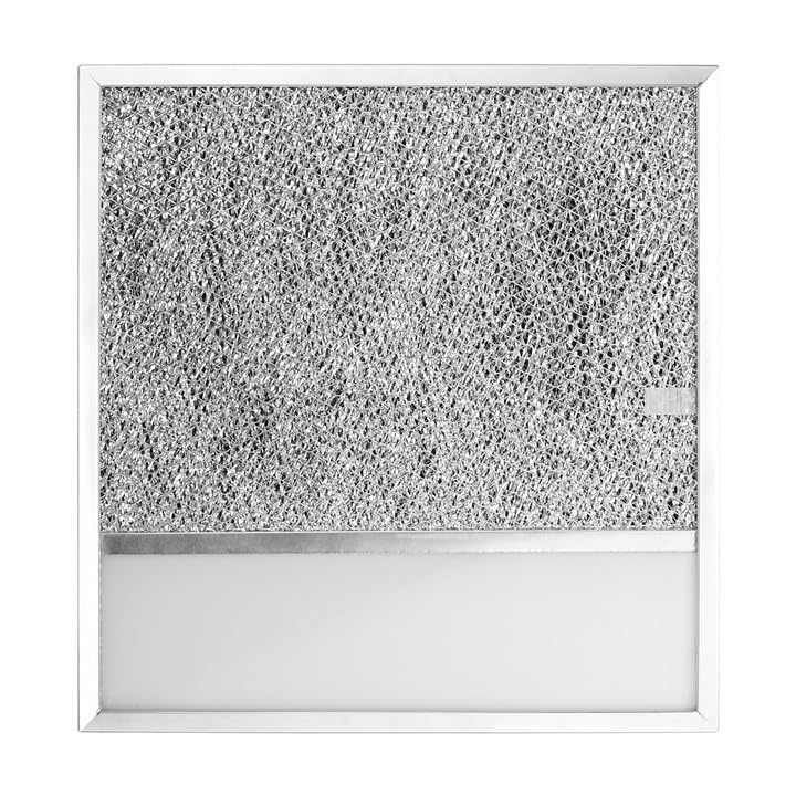 [AUSTRALIA] - BP57 Range Hood Filter with Light Lens for Broan-NuTone Kitchen Exhaust Grease Filter,Stove Hood Vent Air Filter,11-1/2 X 11-3/4 X 3/8 Reinforced Aluminum Frame fit 43000 R610045, Series 1-Pack 