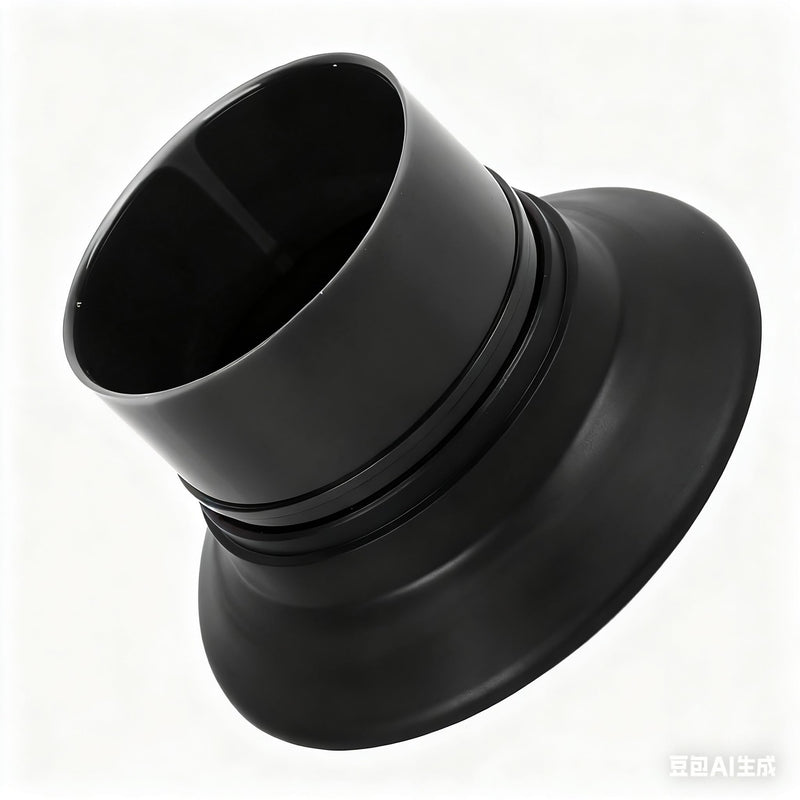 [AUSTRALIA] - Kick Drum Enhancer, Drum Bass Speaker Expands Frequency Enhances Musical Effect with Port Hole Protector for Performance (WP06 Black) WP06 Black 