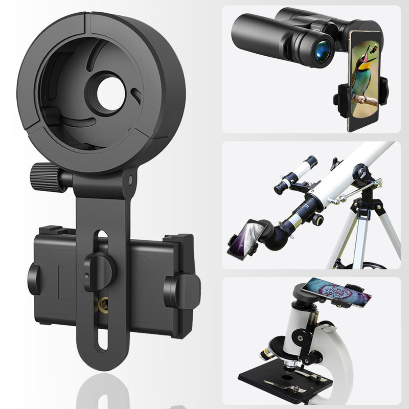 Eyeskey Universal Phone Adapter - Capture Stunning Moments with Your Smartphone through Binoculars, Monoculars, Scopes, Telescopes, and Microscopes - Fits Most Smartphones L