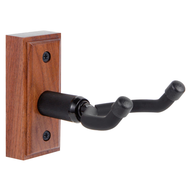 Ukulele Wall Mount Hanger, Ukulele Hanger Holder For Ukele Concert Pineapple Soprano Tenor Baritone Mandolin and Banjo, Black Walnut Hardwood Ukulele Wall Hook Display For Home, Studio, Concert.