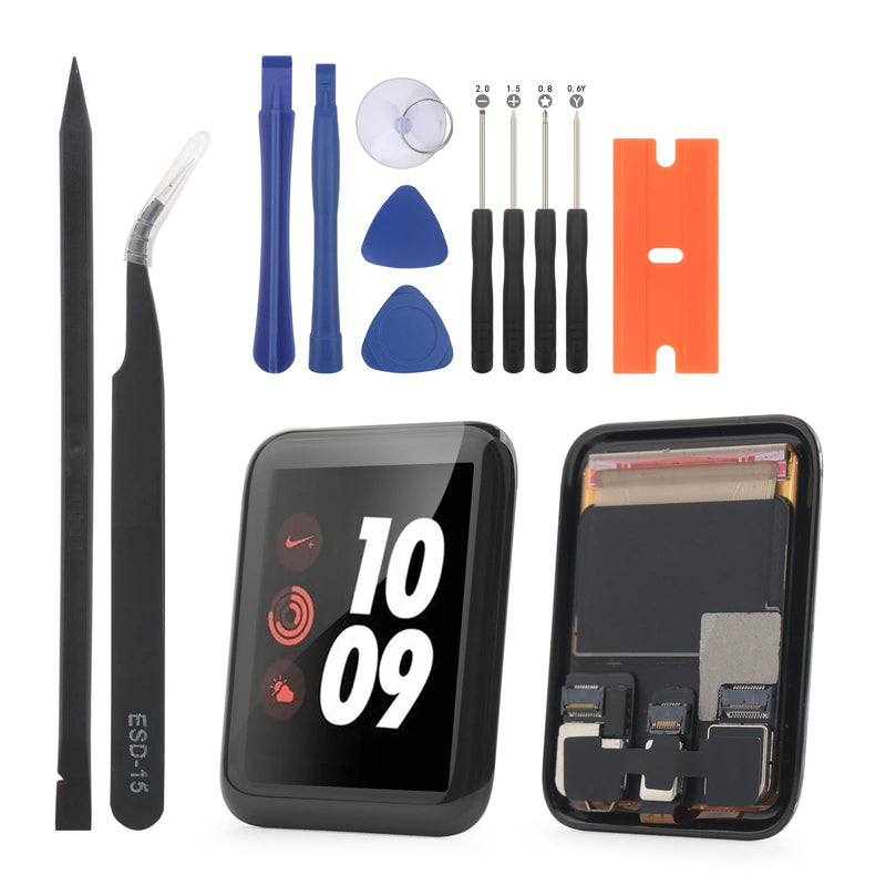 Screen for Apple Watch Series 3 GPS 38mm LCD Display Replacement for Apple Watch Series 3 GPS 38mm Touch Screen Digitizer Assembly(Not for 42mm)