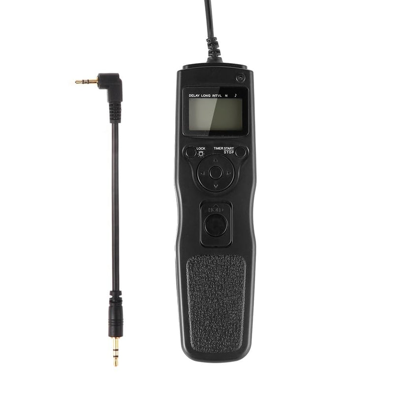 [AUSTRALIA] - Hersmay LCD Timer Shutter Release Camera Remote Control For Canon EOS 2000D 1300D 70D 77D 80D 90D EOS R R6 Mark II R6 R7 R8 R10 RP R100 M5 M6 Mark II Rebel T7 T6 T5 T8i T7i T6i T6s T5i T4i SL3 SL2 SL1 