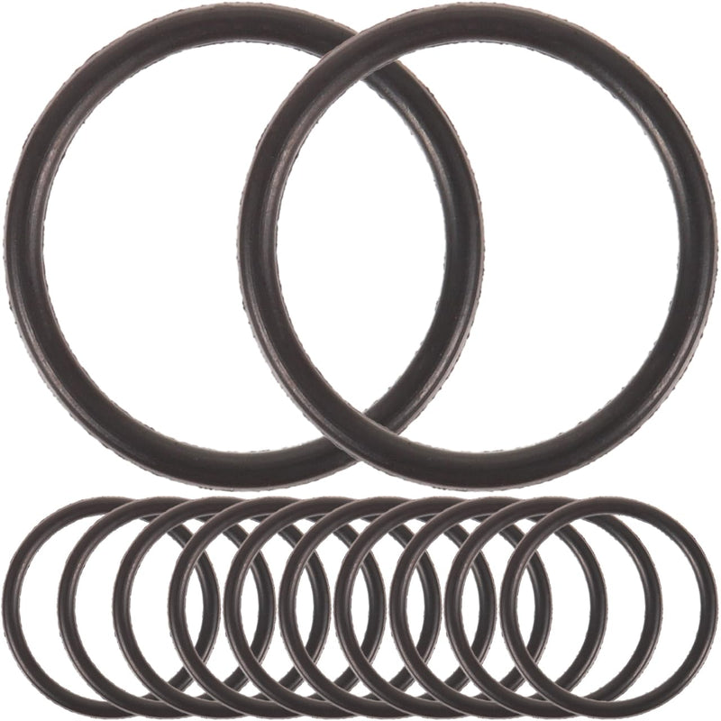 20pcs Small Rubber Aprons Trumpet Replacement Rings Rubber Stop Rings Bumper Stopper O-Rings Trumpet Instrument Rings Trumpet Slide Bumper Trumpet