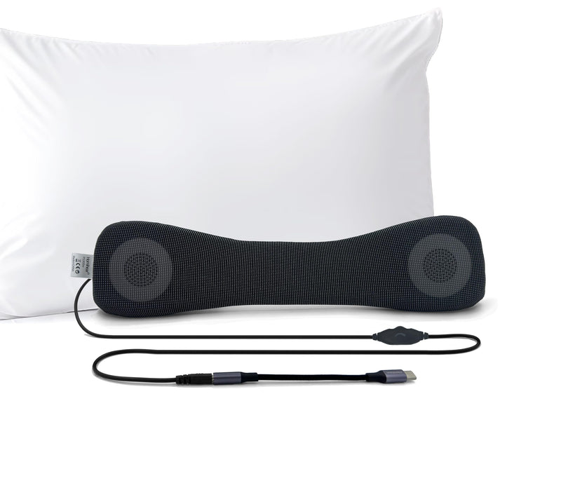 [AUSTRALIA] - Somnus - Pillow Speaker, White Noise for Insomnia, USB C & Aux Support, Volume Control, Rain Sleep Sounds, Audio Books, Sleep Aids Headphones, PS300-C(for Samsung, iPhone15) PS300-C with USB C adapter 