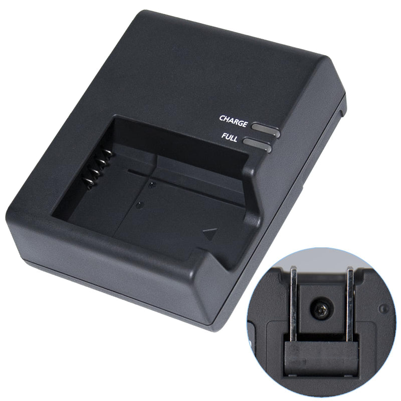 LC-E10E Quick Charger for Canon: LP-E10 LC-E10 LC-E10C Compatible Battery EOS 1100D 1200D 1300D 1500D 2000D 3000D 4000D kiss X50 X70 X80 X90 Rebel T3 T5 T6 T7 T100 DSLR Digital Camera (Black)
