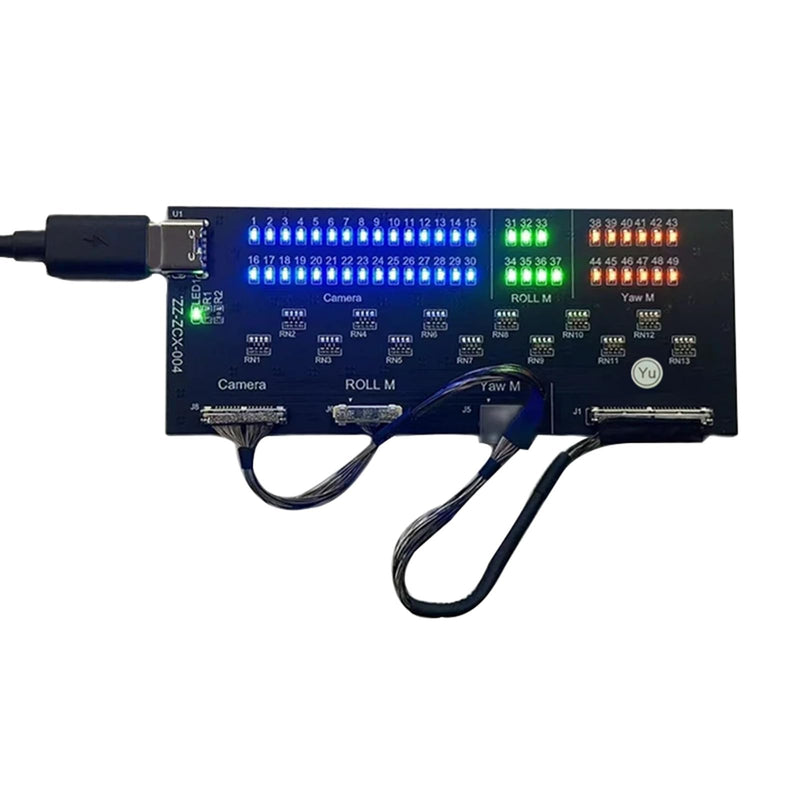 Gimbal Signal Cable Test Tool Suitable for DJI Mavic Mini 3/Mini 3 Pro/DJI Mini 4 Pro Drone PTZ Flat Cable Roll Axis Tester Accessories.