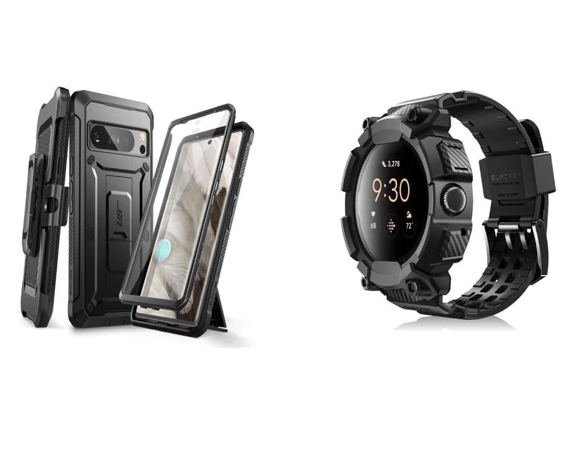 SUPCASE Bundle for Google Pixel 8 Pro & Pixel Watch