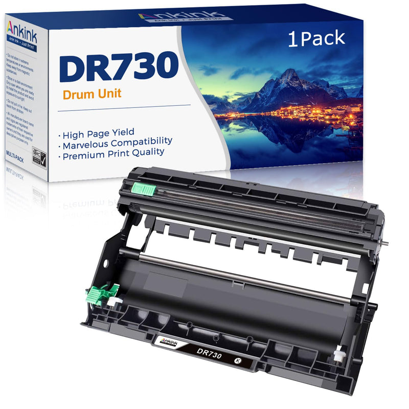 Ankink DR730 Compatible Drum Unit (Not Toner) Replacement for Brother DR-730 DR760 760 for HL-L2350DW HL-L2370DW HL-L2395DW HL-L2325DW MFC-L2750DW MFC-L2710DW L2690DW DCP-L2550DW Laser Printer,1 Pack