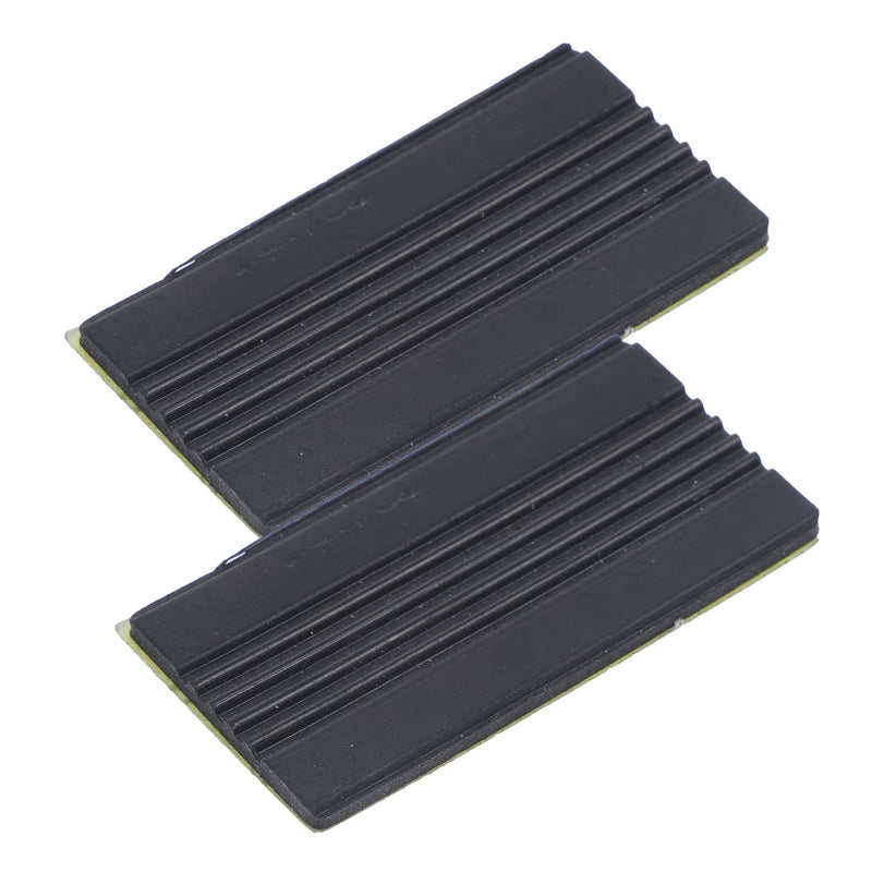 1 Pair Bass Drum Non-slip Rubber Pad Jazz Drum Pedal Guards Kick Drum Pedal Pad Bass Drum Hoop Protector Rubber Drum Hoop Guard Percussion Instrument Part Drum Supply Cushion Metal