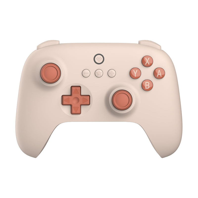 8Bitdo Ultimate C Bluetooth Controller for Switch, Ultimate Quality Bluetooth connectivity with 6-axis Motion Control and Rumble Vibration (Orange) Orange