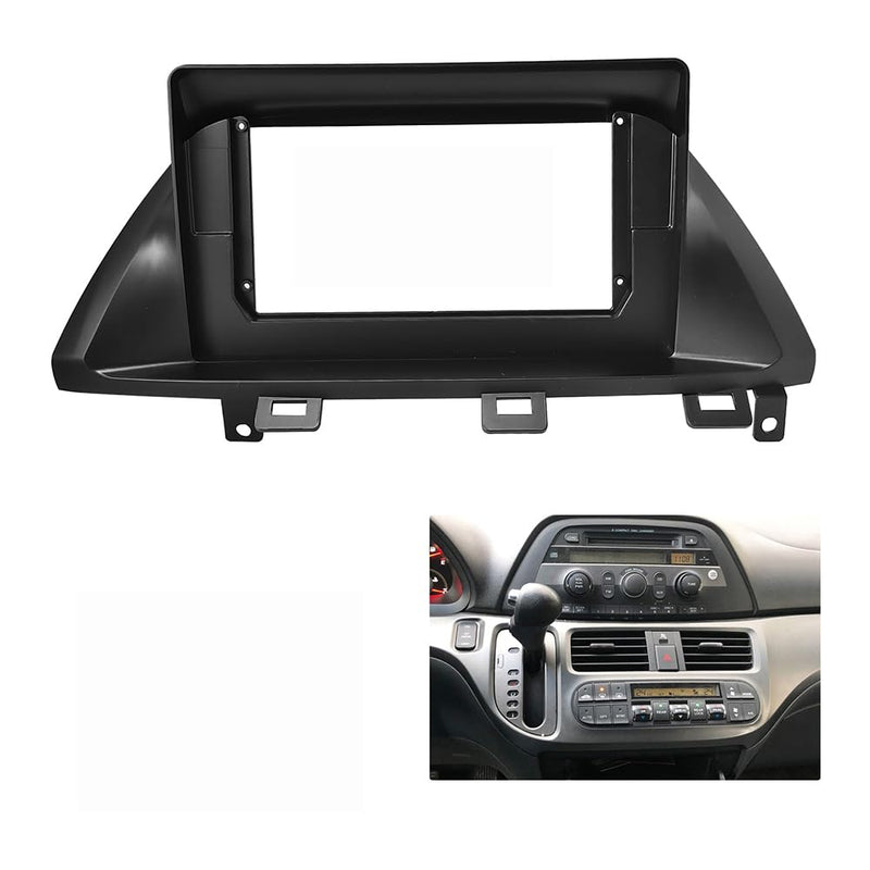 10.1'' Car Radio Stereo Fascia Frame Panel Trim Bezel for Honda Odyssey 2005 06 07 08 09 10 Mounting Kit USA Version 10.1 inch