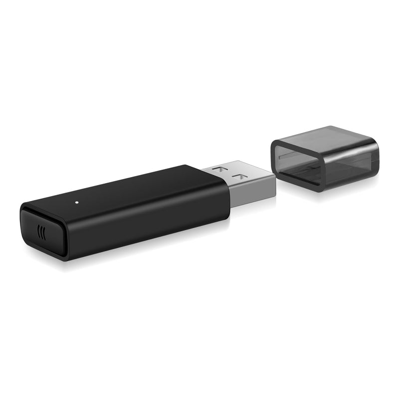 Wireless Adapter Dongle Accessories with Official IC Chip for PC Windows 10 11 Compatible with Xbox One Controller Black