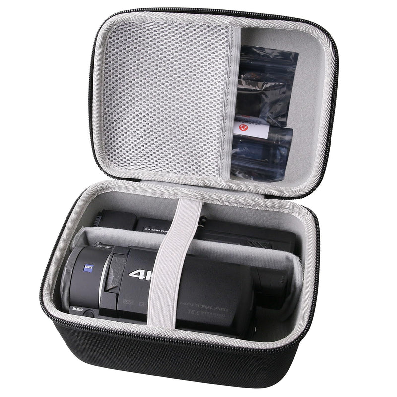 JINMEI Hard EVA Carrying Case Compatible with Sony FDR-AX53/ FDR-AX43/Panasonic HC-V785/HC-V770/ kimire/SEREE Video Camera Full HD 1080P Camcorder package case big