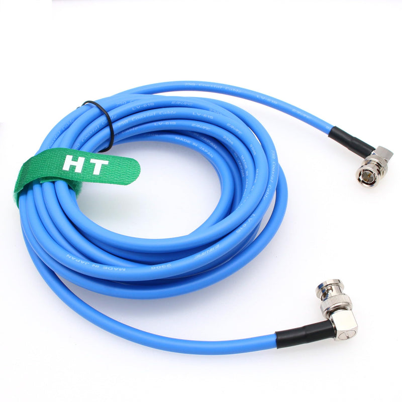 [AUSTRALIA] - 12G 4K Raw SDI Coaxial Video Cable BNC to BNC Canare LV-61S 75 ohm for Sony ARRI Camera Monitor Flexible Shielded 1.5M Blue 
