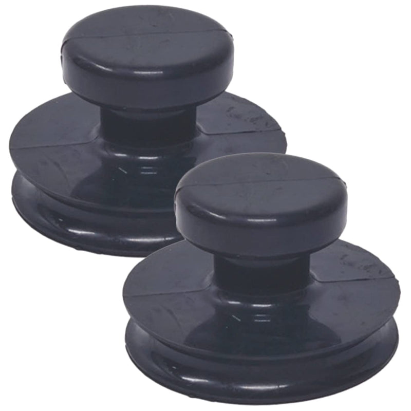 Mikinona 2pcs Bodhisattva Bowl Suction Cup Handle Sound Bowl Stabilizer Buddha Sound Suction Cups Zen Decoration Singing Lifting Handle e Mat Rubber 8x8cm