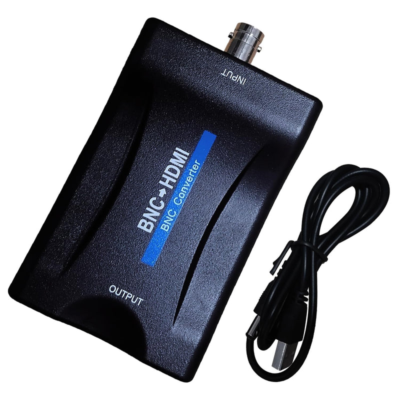 BNC to HDMI Converter,Coax to Hdmi Adapter, BNC to Hdmi Adapter,CVBS PAL/NTSC 720P/1080P Video Adapter HDCP Hook Security Camera CCTV DVRs Surveillance CVR to HDTV,Monitor and Projectors