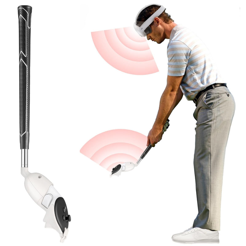 X-SUPER HOME Handle for Meta Quest 3 Golf Club Attachment VR Golf Games Adapter Accessories with Enhanced Accuracy Realistic Swing Sensation (Left Controller) Left Controller