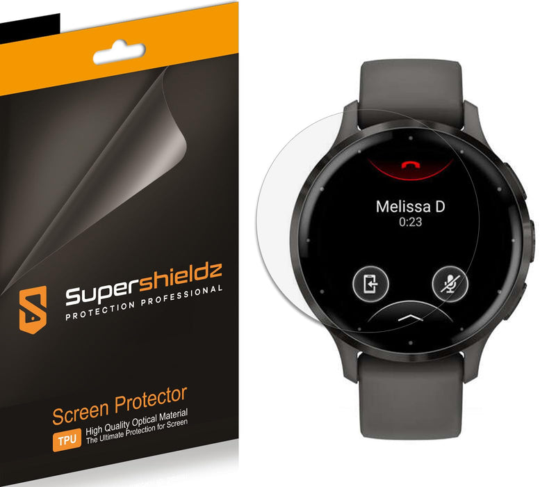Supershieldz (3 Pack) Designed for Garmin Venu 3s Screen Protector, High Definition Clear Shield (TPU)