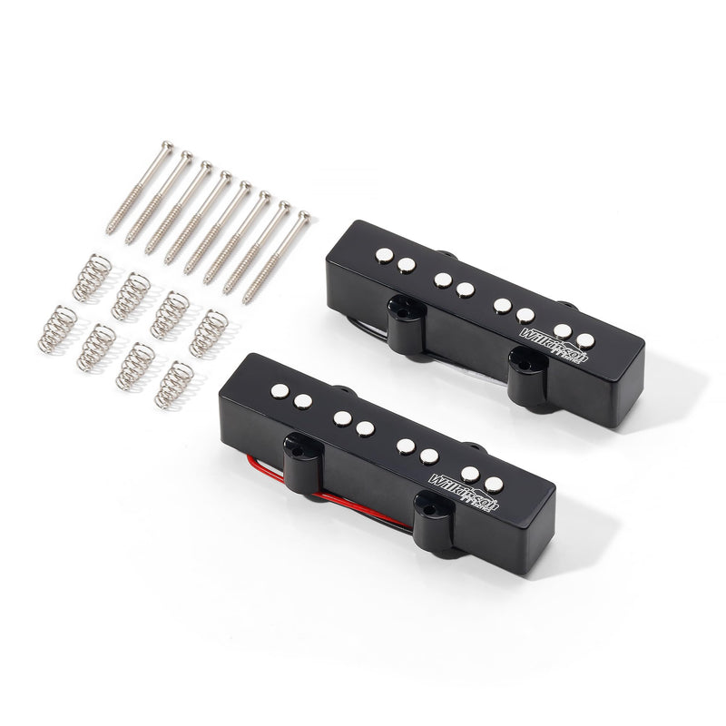 Wilkinson Bass Pickup WOJB Ceramic 4-strings Jazz bass Neck&Bridge pickups set for JB style bass guitar(WOJB)
