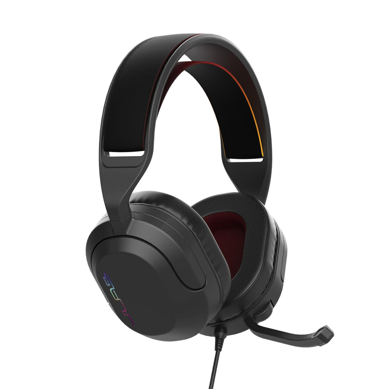 [AUSTRALIA] - JLab Nightfall Gaming Headset with Near-Field Directional Flip-to-Mute Rotating Boom Mic, 50mm Drivers and Sound Isolating Inner Shelf, Wired 3.5mm for PC, PS5, PS4, Xbox Series X/S, Xbox one, Switch 
