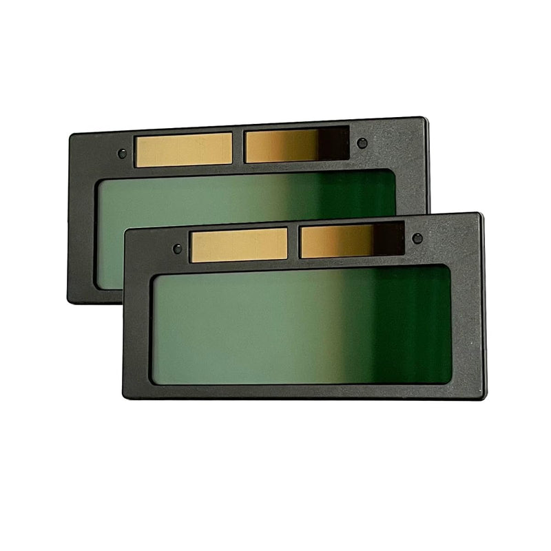 [AUSTRALIA] - True-Color Auto Darkening Welding Lens 2-Pack, Replacement Horizontal Lens for Welding Hoods/Helmet, Shade 3/11, 2 x 4.2" 2 × 4 “ 